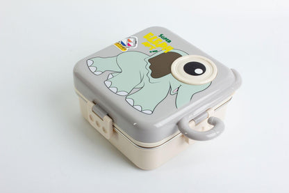 Elephant Eye - Spill Free Steel Lunch Box for Kids - Twisoo