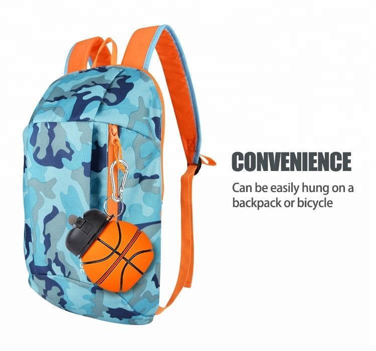 Foldable Silicone Sports Water Bottle – Basketball/Tennis Design 🏀🎾 - Twisoo