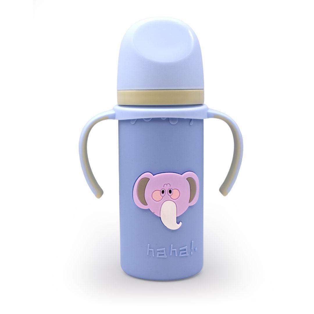 Glass Milk Bottle with Protective Silicone Case for Baby - Twisoo