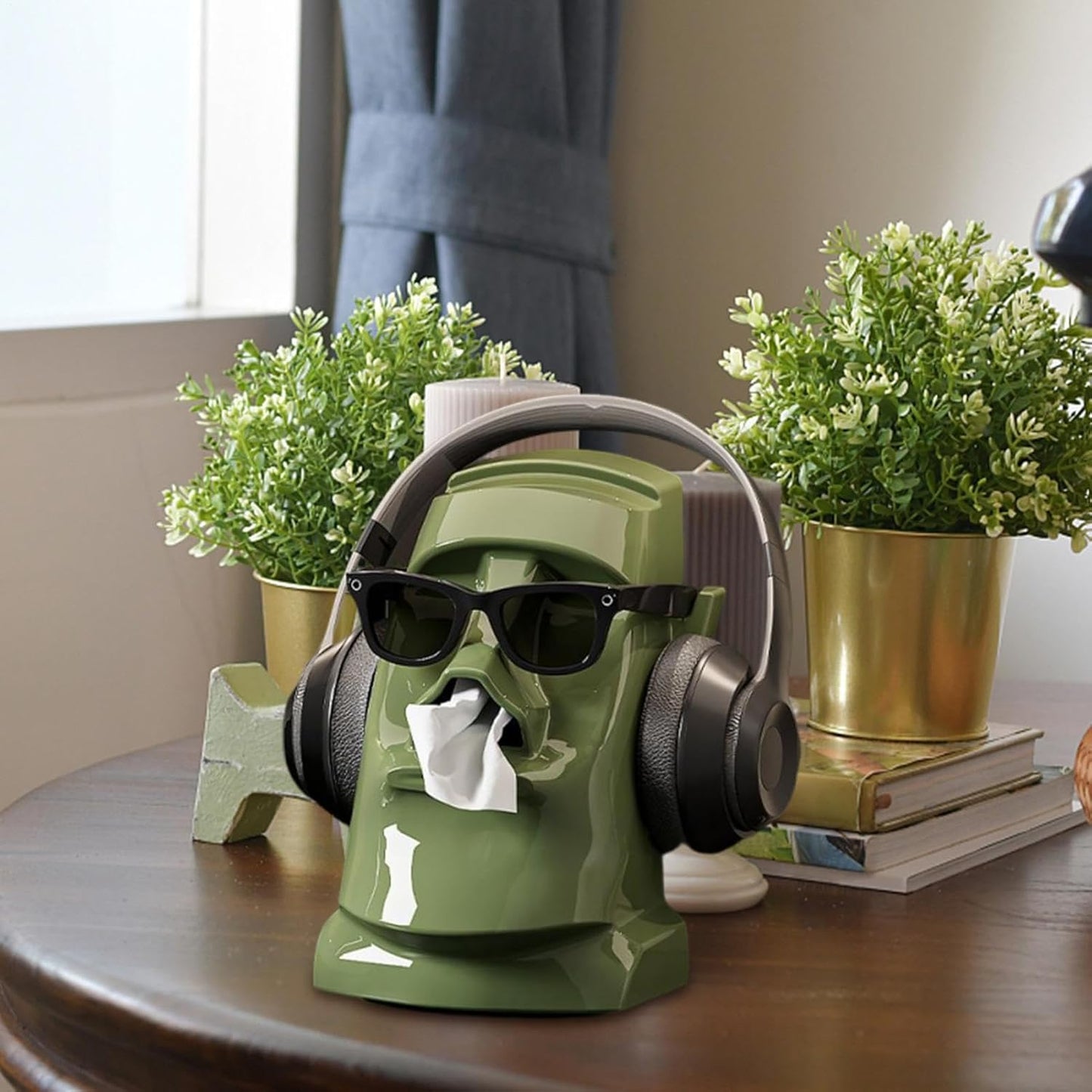 Twisoo Modern Plastic Tissue Box –