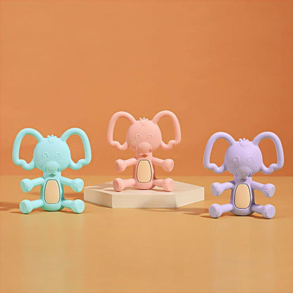 High Quality Elephant Shape Teether for Babies to Soothe their Gums - Twisoo