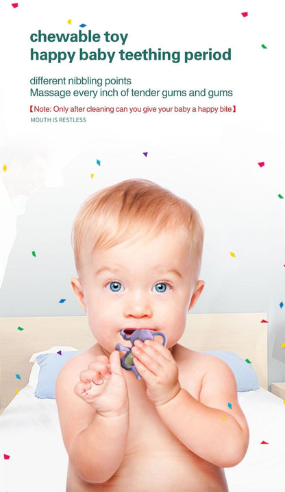 High Quality Elephant Shape Teether for Babies to Soothe their Gums - Twisoo