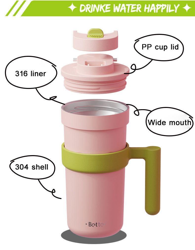 High Quality Office Tumbler with Temperature Display for Coffee & Juice - Twisoo