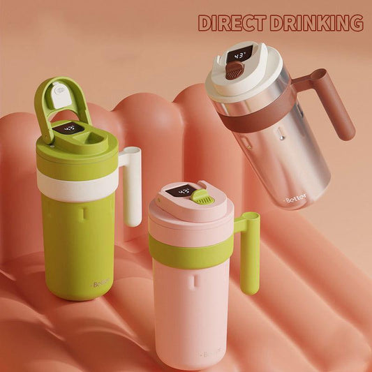 High Quality Office Tumbler with Temperature Display for Coffee & Juice - Twisoo