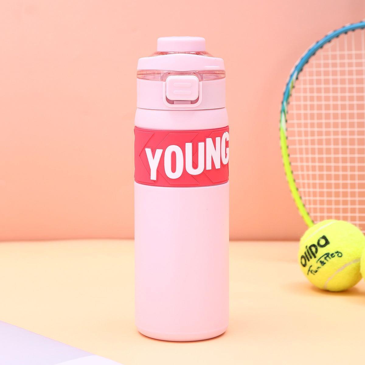Insulated Young - Stainless Steel Water Bottle for Outdoor, Office and Gym - Twisoo