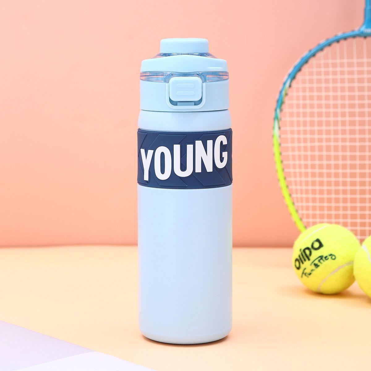 Insulated Young - Stainless Steel Water Bottle for Outdoor, Office and Gym - Twisoo