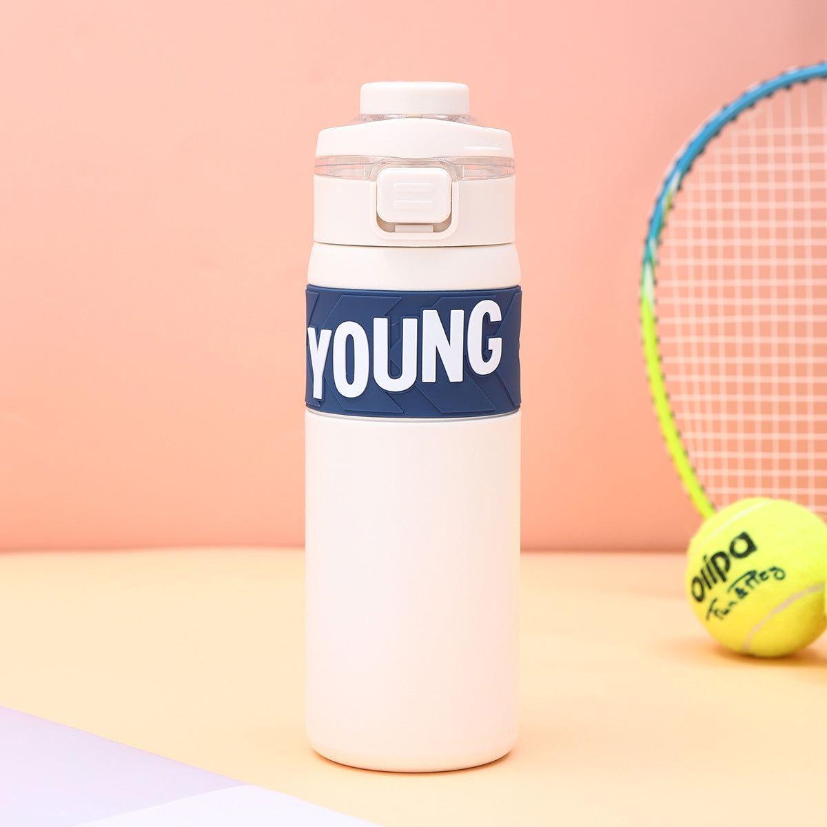 Insulated Young - Stainless Steel Water Bottle for Outdoor, Office and Gym - Twisoo