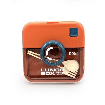 Kids Camera Design Lunch Box with Spoons - Twisoo
