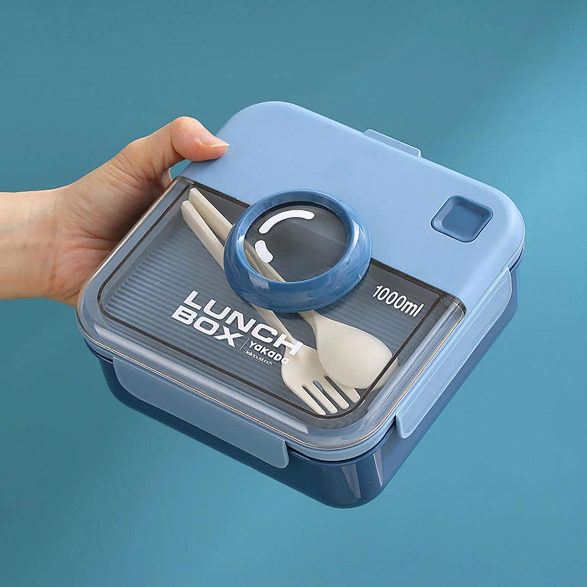 Kids Camera Design Lunch Box with Spoons - Twisoo
