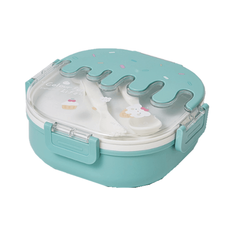 Kids Ice Cream - Bento Stainless Steel Lunch Box - Twisoo
