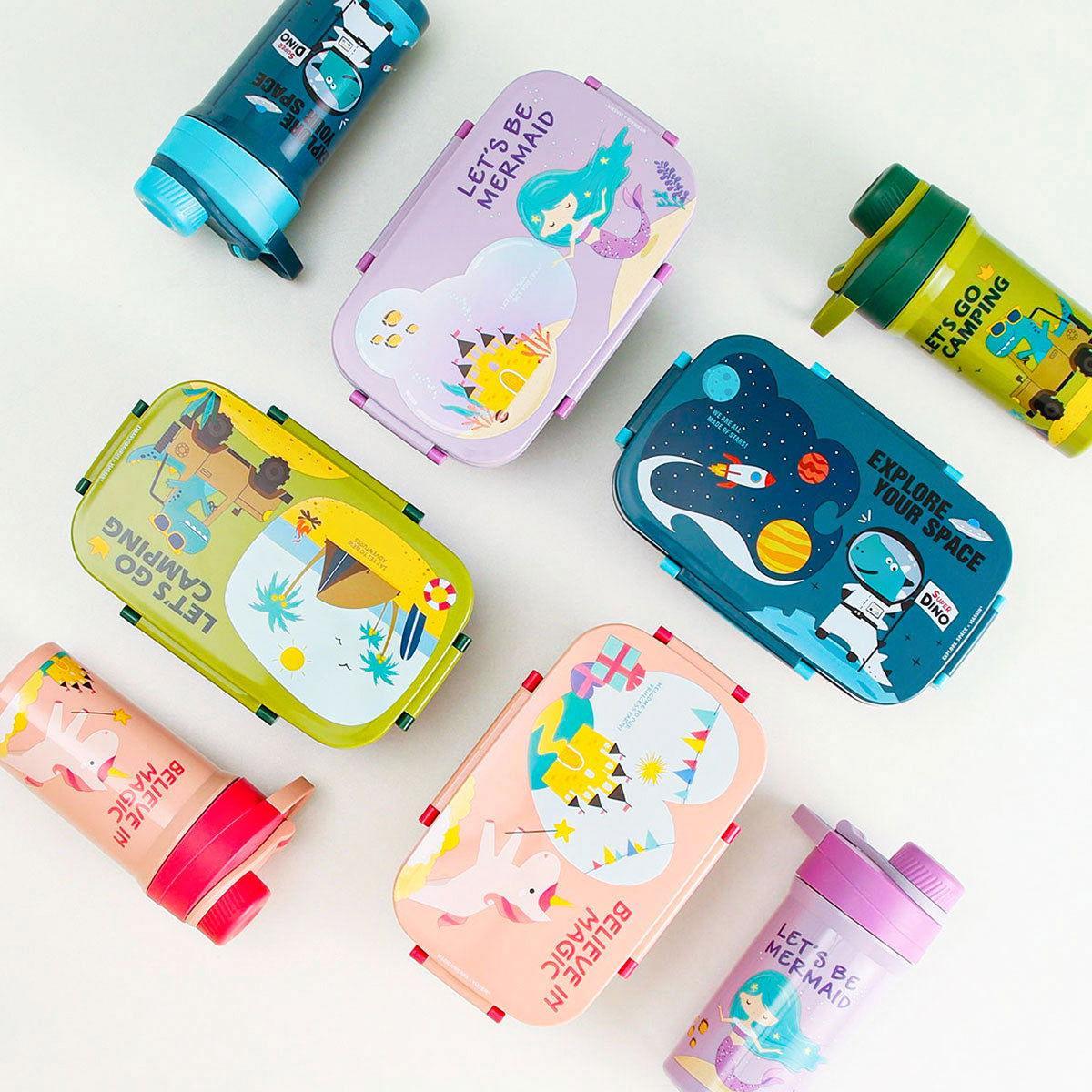 Kids Space Lunch Box and Water Bottle Combo Set - Twisoo