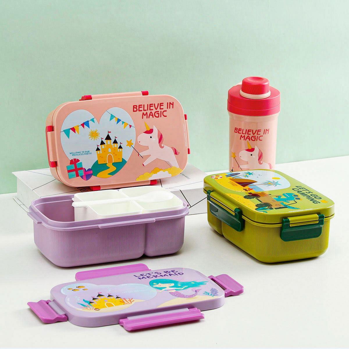 Kids Space Lunch Box and Water Bottle Combo Set - Twisoo