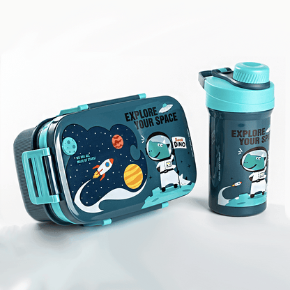 Kids Space Lunch Box and Water Bottle Combo Set - Twisoo