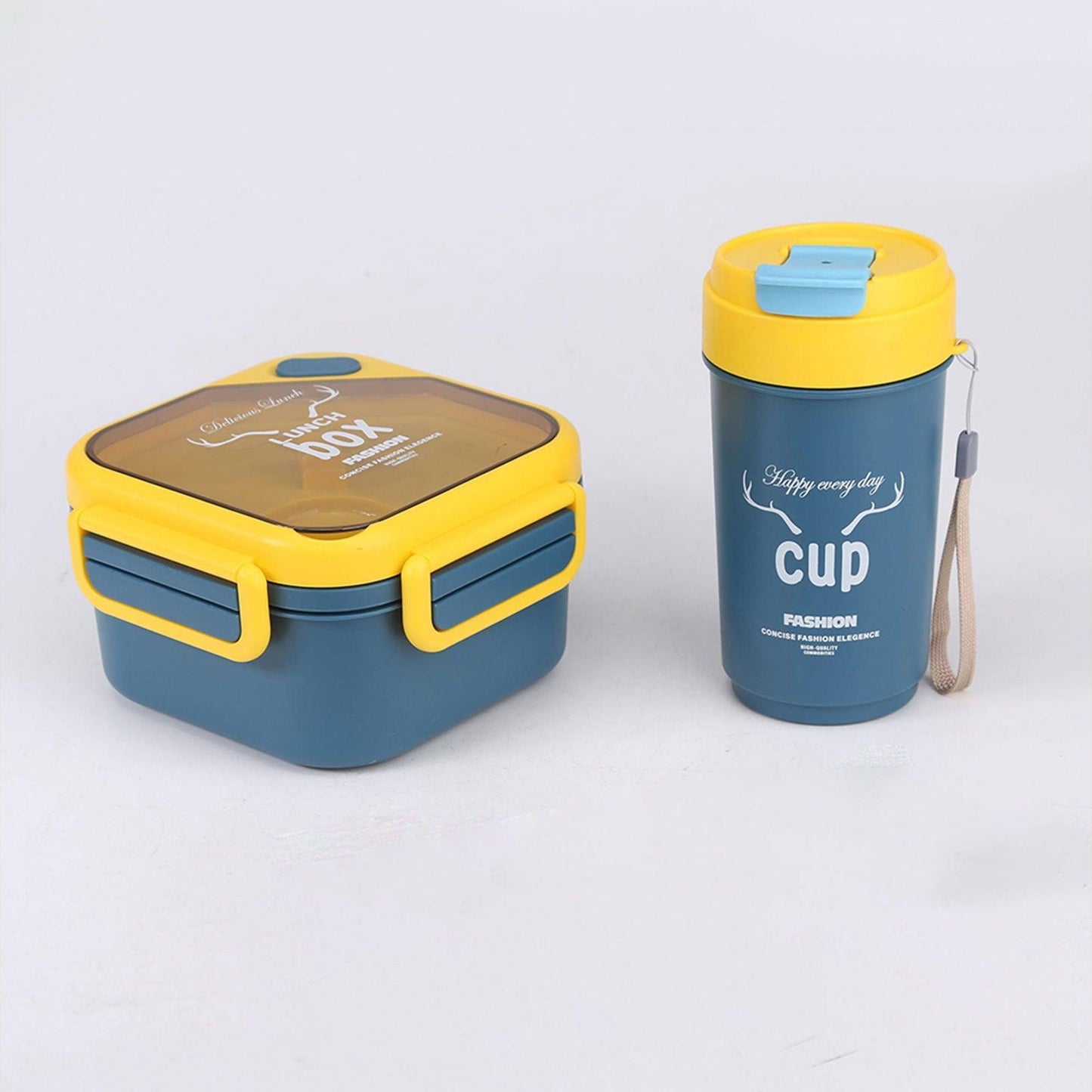 Kids Sports Lunch Box and Water Bottle Combo Set - Twisoo