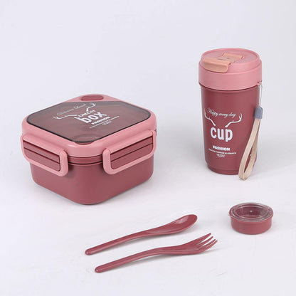 Kids Sports Lunch Box and Water Bottle Combo Set - Twisoo