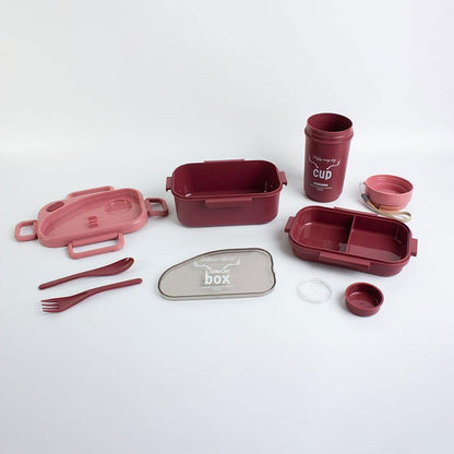 Kids Sports Lunch Box and Water Bottle Combo Set - Twisoo