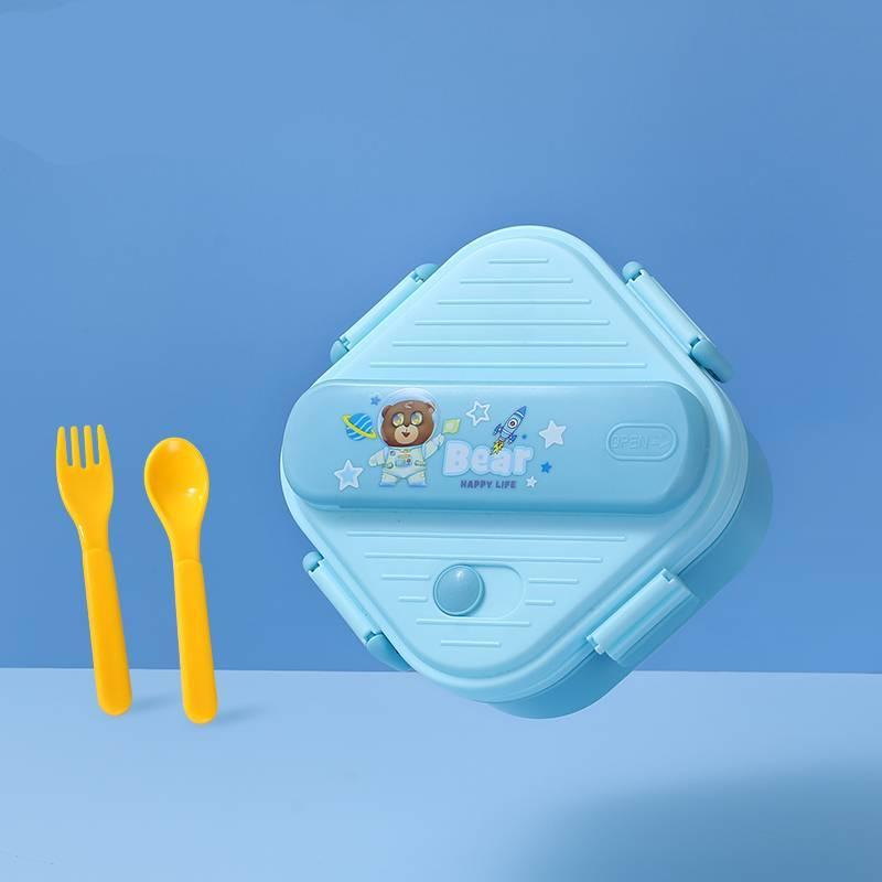 Kids Square Bento Plastic Lunch Box - Twisoo