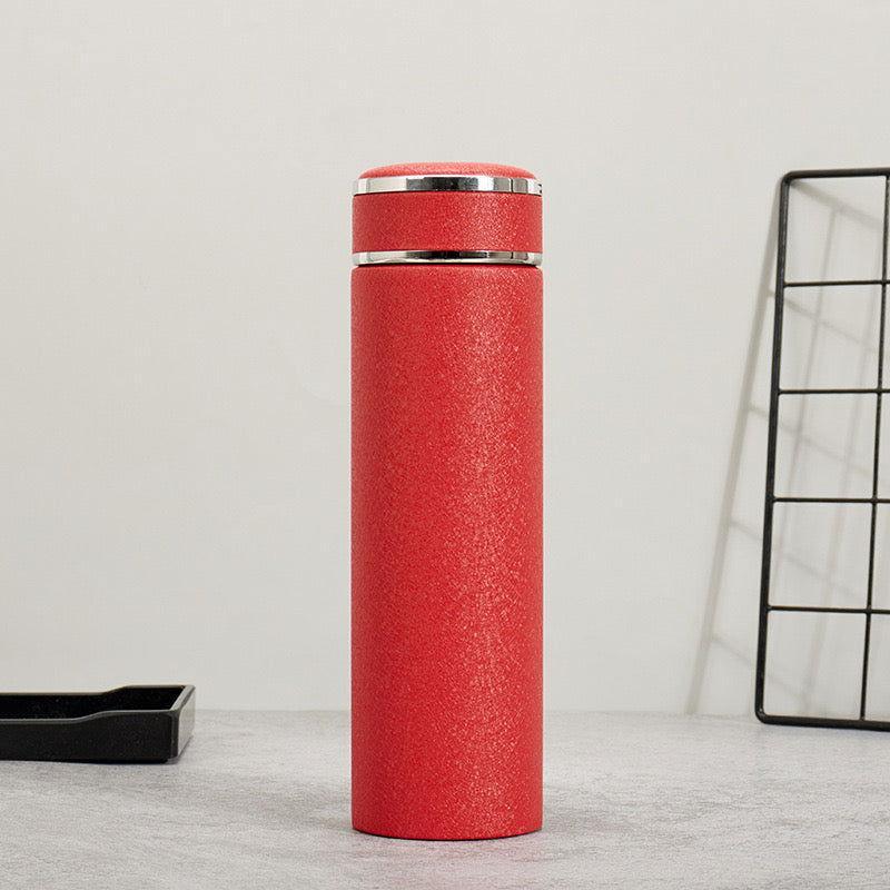 Leather Double Wall Stainless Steel Thermal Water Bottle (680 ML) 🥤 - Twisoo