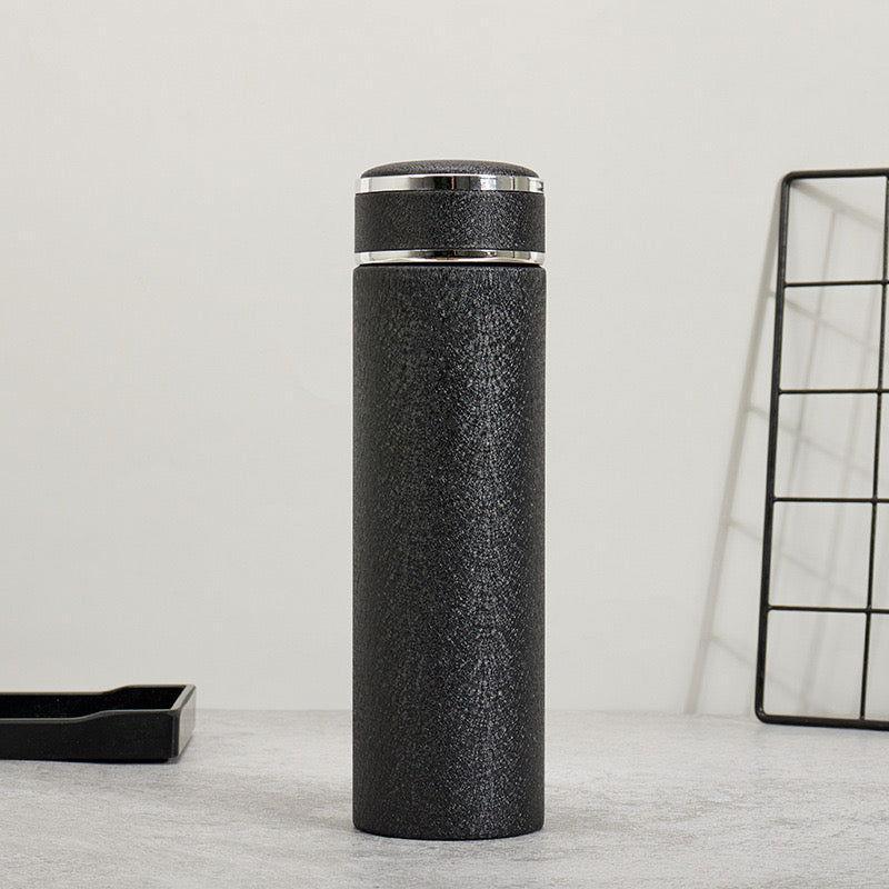Leather Double Wall Stainless Steel Thermal Water Bottle (680 ML) 🥤 - Twisoo