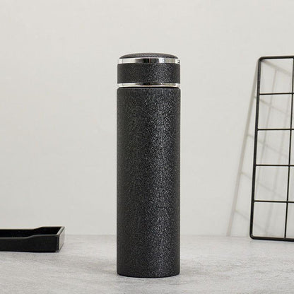 Leather Double Wall Stainless Steel Thermal Water Bottle (680 ML) 🥤 - Twisoo