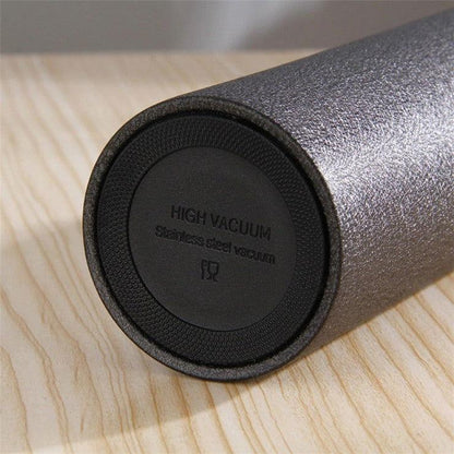 Leather Double Wall Stainless Steel Thermal Water Bottle (680 ML) 🥤 - Twisoo