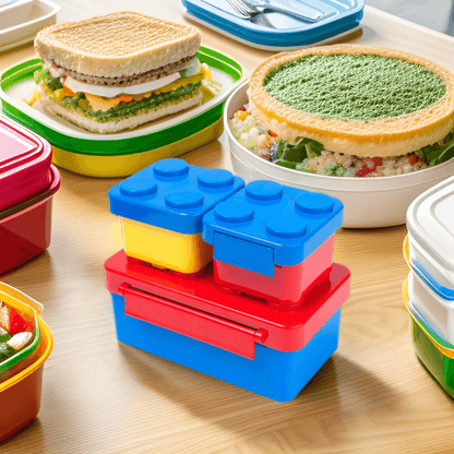 LEGO School Bento Lunch Box - Twisoo