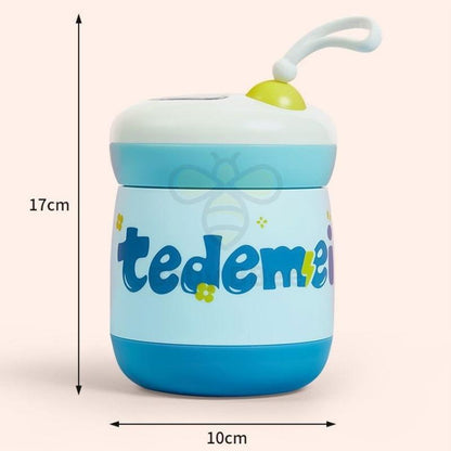 Morning Meal Vaccum Food Jar - Stainless Steel with Spoon (450ml) - Twisoo