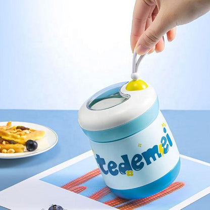 Morning Meal Vaccum Food Jar - Stainless Steel with Spoon (450ml) - Twisoo