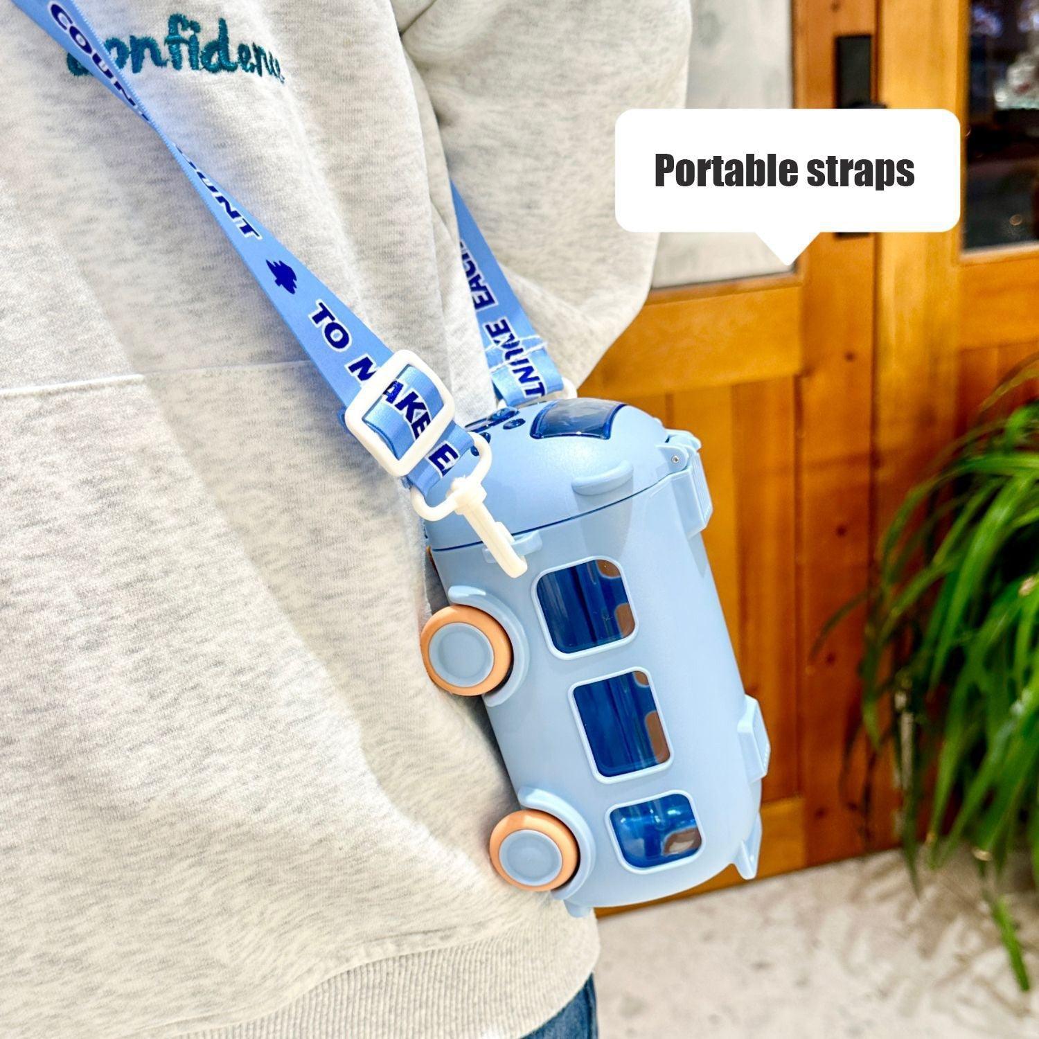 New Arrival Bus Design Water Cup for Kids with Portable Strap - Twisoo