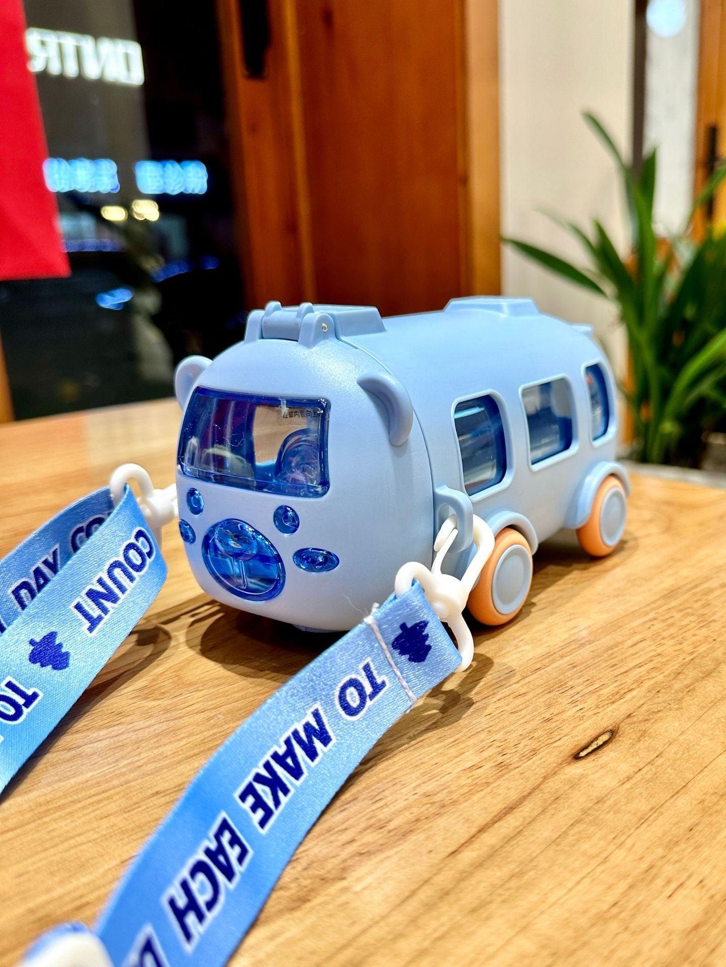 New Arrival Bus Design Water Cup for Kids with Portable Strap - Twisoo