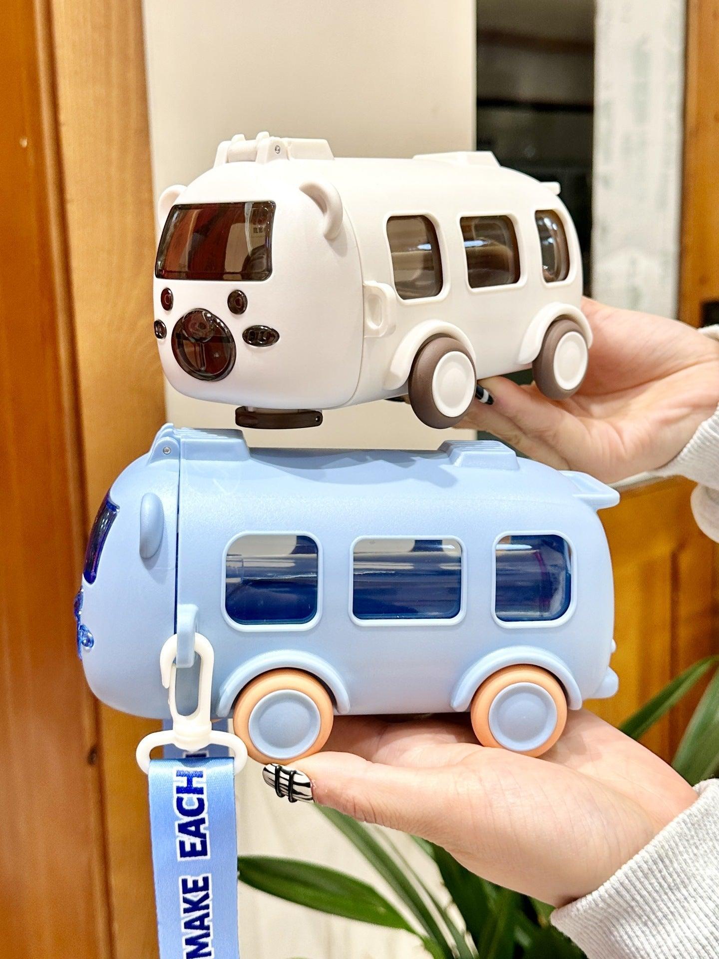 New Arrival Bus Design Water Cup for Kids with Portable Strap - Twisoo