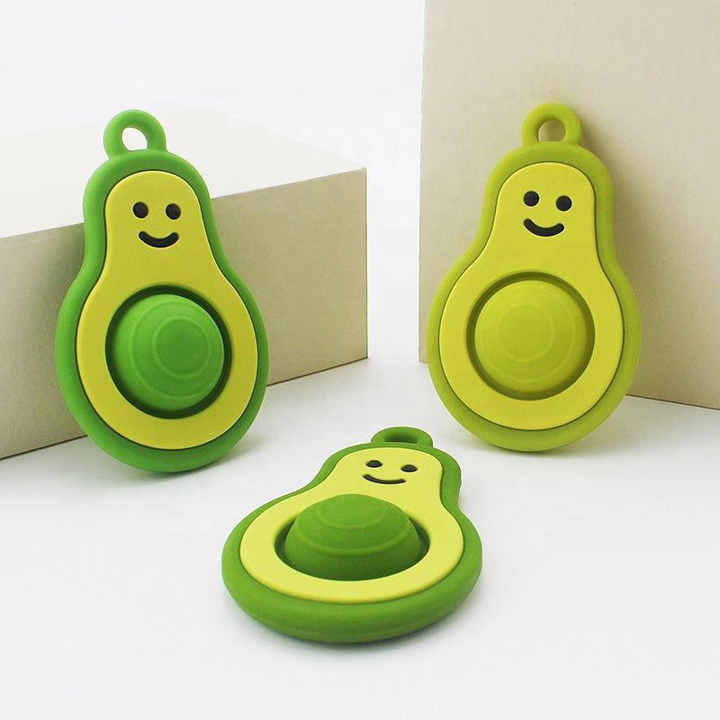 New Baby Teether - Avocado Design - Twisoo