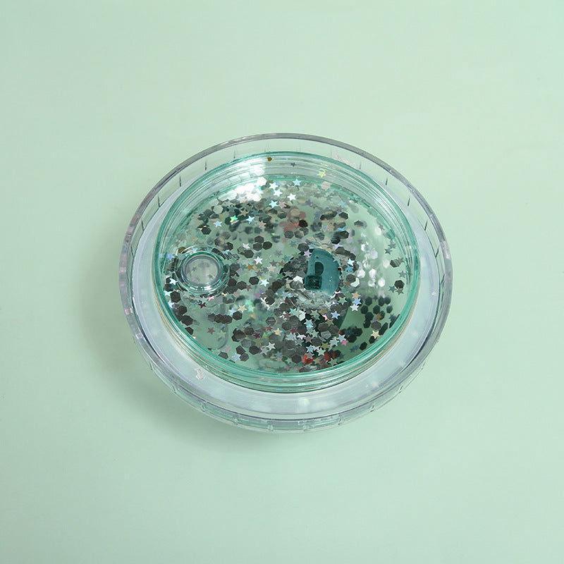 Panda Tumbler with Straw - Double Layer Plastic Cup for Girls - Twisoo