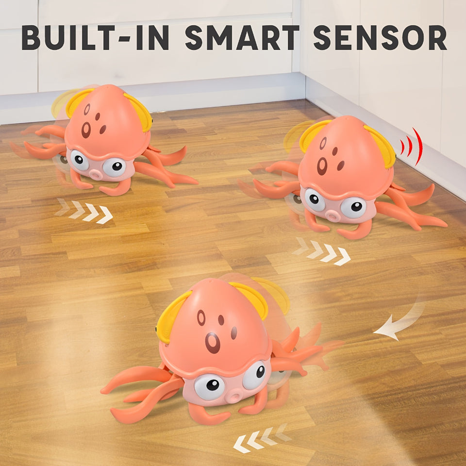Rechargeable Dancing Octopus Toy for Babies