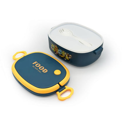 Portable Plastic Bento Lunch Box for School Kids - Twisoo
