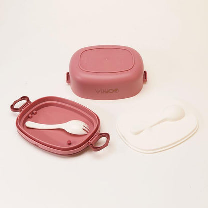 Portable Plastic Bento Lunch Box for School Kids - Twisoo