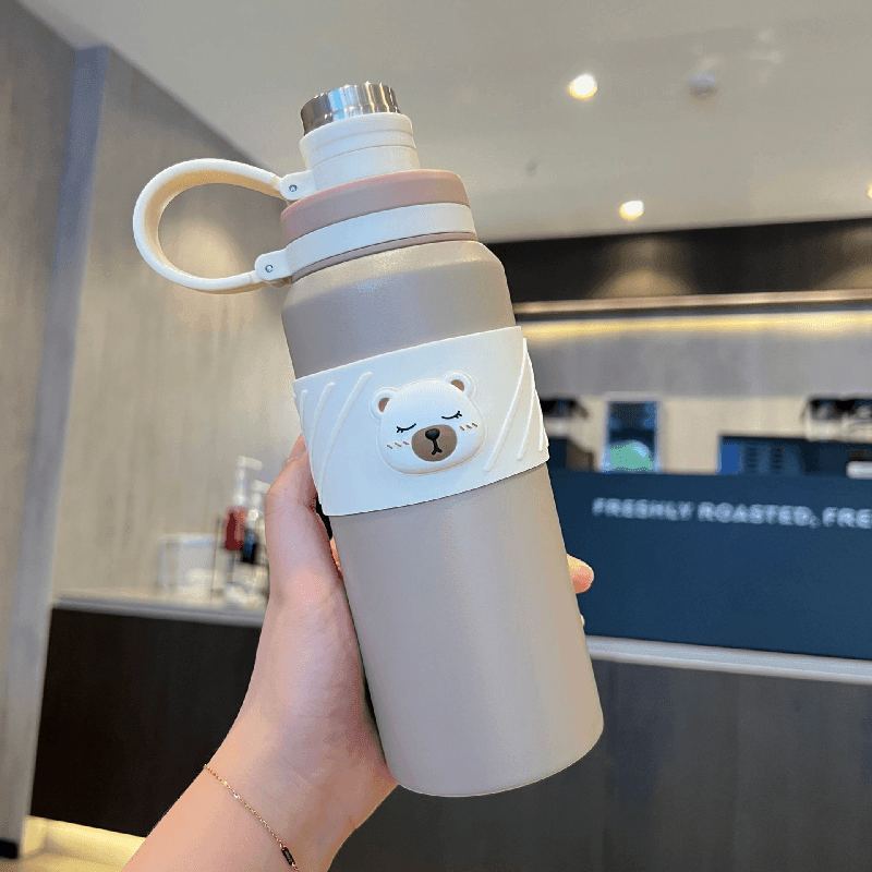Premium Japanese Style Outdoor - Stainless Steel Water Bottle for Office & Gym - Twisoo