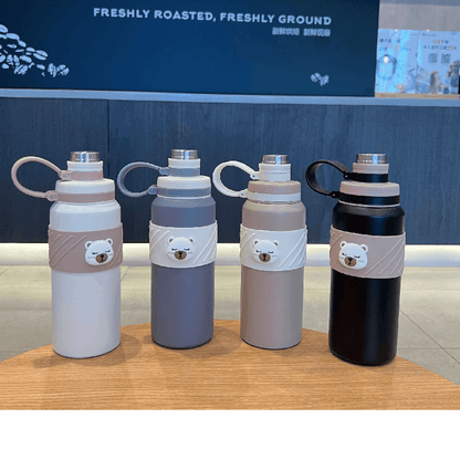 Premium Japanese Style Outdoor - Stainless Steel Water Bottle for Office & Gym - Twisoo