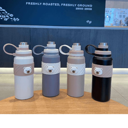 Premium Japanese Style Outdoor - Stainless Steel Water Bottle for Office & Gym - Twisoo