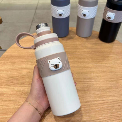 Premium Japanese Style Outdoor - Stainless Steel Water Bottle for Office & Gym - Twisoo