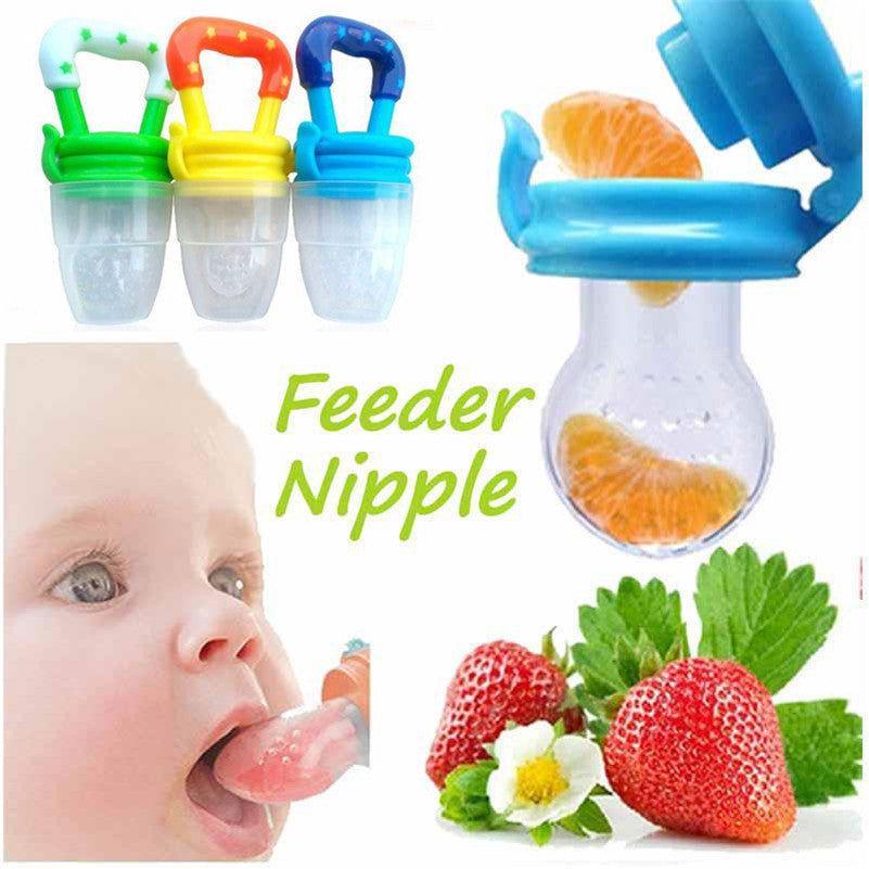 Silicone Baby Fruits Feeding - Pacifier Feeder for Kids - Twisoo