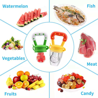 Silicone Baby Fruits Feeding - Pacifier Feeder for Kids - Twisoo