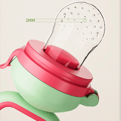 Silicone Pacifier & Fresh Fruit Vegetable Feeder for Infants 🍏🥕👶 - Twisoo