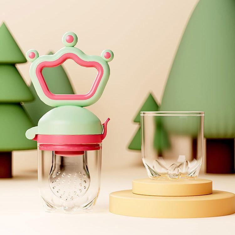 Silicone Pacifier & Fresh Fruit Vegetable Feeder for Infants 🍏🥕👶 - Twisoo