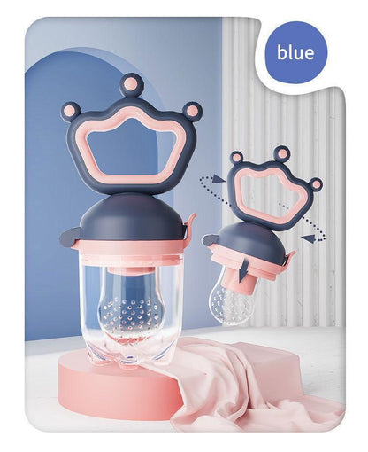 Silicone Pacifier & Fresh Fruit Vegetable Feeder for Infants 🍏🥕👶 - Twisoo