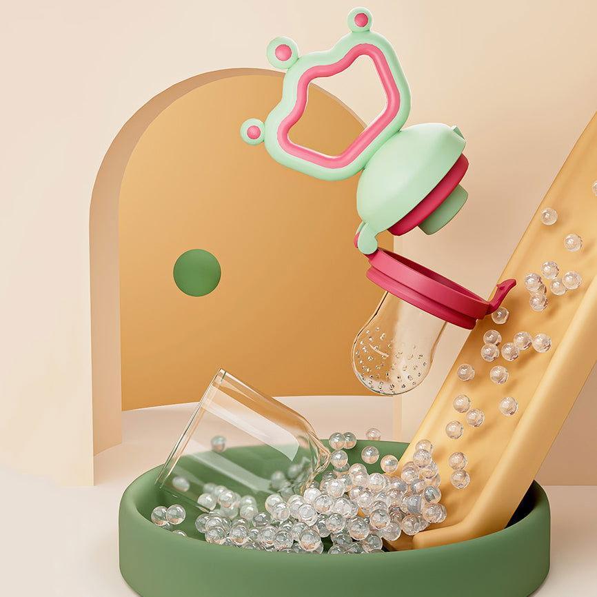 Silicone Pacifier & Fresh Fruit Vegetable Feeder for Infants 🍏🥕👶 - Twisoo