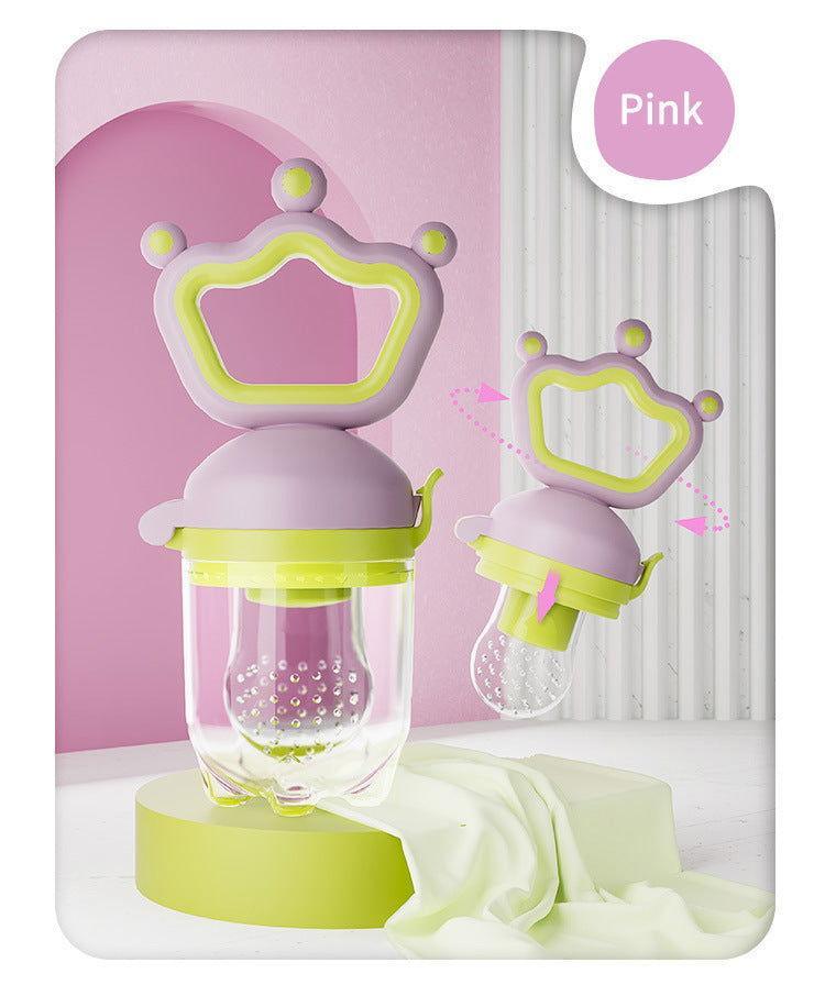 Silicone Pacifier & Fresh Fruit Vegetable Feeder for Infants 🍏🥕👶 - Twisoo