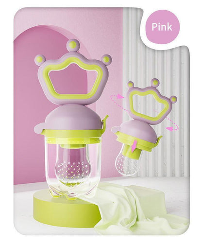 Silicone Pacifier & Fresh Fruit Vegetable Feeder for Infants 🍏🥕👶 - Twisoo