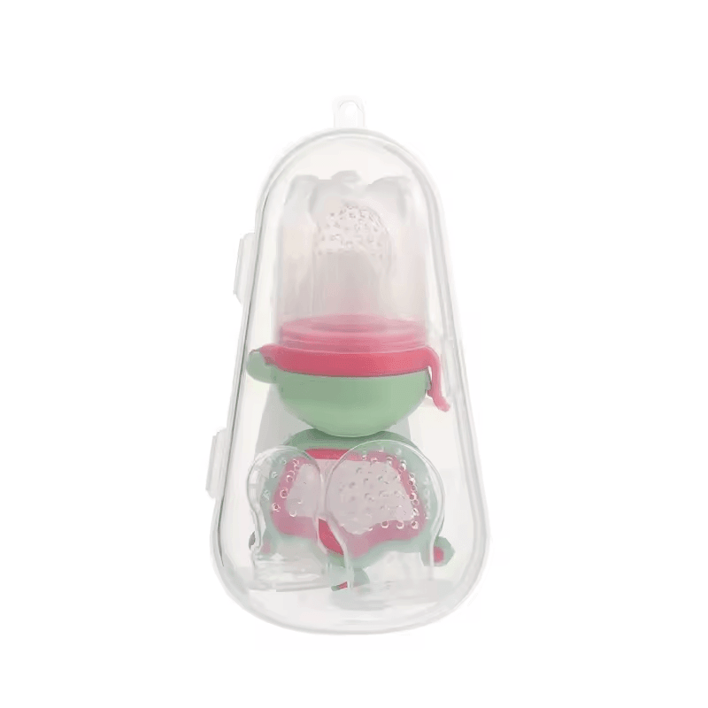 Silicone Pacifier & Fresh Fruit Vegetable Feeder for Infants 🍏🥕👶 - Twisoo