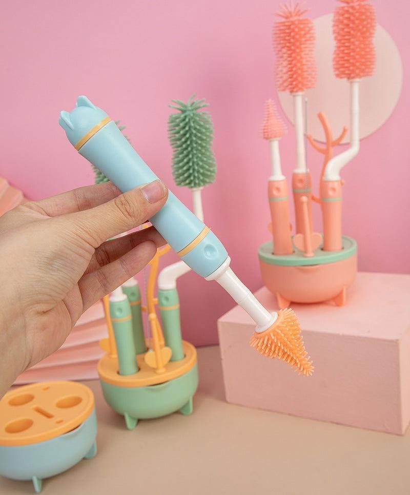 Silicone Water Bottle Cleaning Brush Set (8 PCS) 🧼🚰✨ - Twisoo